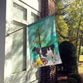 thumbnail image 2 of Holstein Cow Christmas Flag Canvas House Size BB9189CHF, 2 of 4