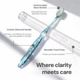 thumbnail image 3 of Cepillo de dientes manual Nano-b Silver, cerdas suaves/medias, 3 of 8