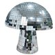 thumbnail image 1 of Silver Mushroom Disco Ball Ball Home Decor - Funky Mirror Glass Decoration for Parties, Unique Home Accent and Fun Vibes, 1 of 5