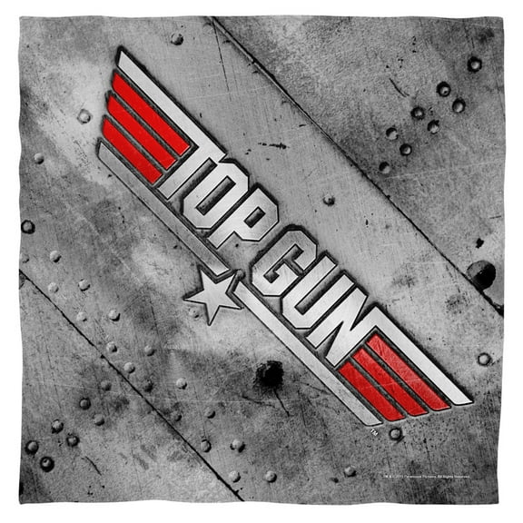 Top Gun - Logo - Bandana - 22" x 22"