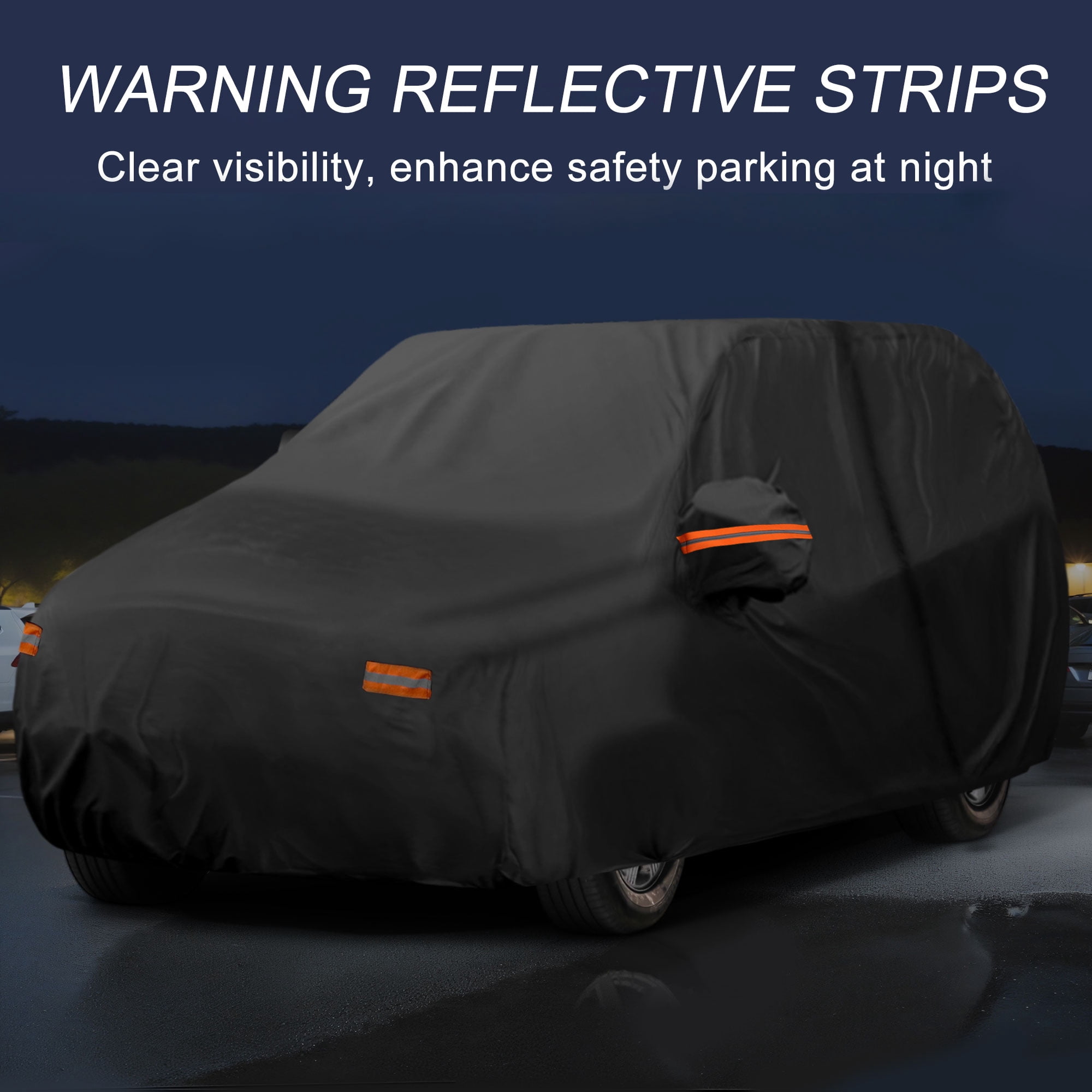 Unique Bargains Aluminum Car Cover for Lincoln Aviator 202.76"x81.89"x59.06"