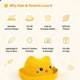 thumbnail image 5 of Kids Chick Bucket Hat Cute Cartoon Animal Sun Hat- Lightweight Comfortable Outdoor Design(6-12 Years Old), 5 of 8