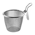thumbnail image 2 of Stainless Steel Frying Basket, Mesh French Chefs Fries Chip Basket, Food Strainer Colander Kitchen Cooking Frying Basket with Handle(1pc), 2 of 8