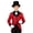 Red, variant on Boys Magician Tuxedo Sequin Tailcoat Jacket with Bow Tie Hat Gloves and Magic Wand 5pcs Black 6