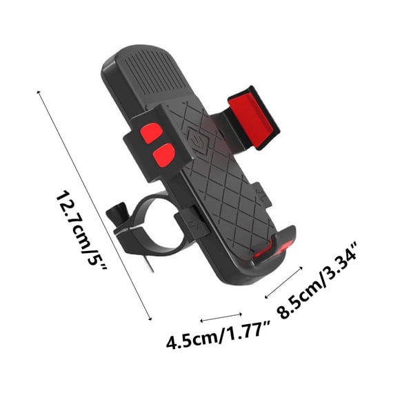 Support de Téléphone pour Moto, Support de Téléphone pour Moto, Pince de Guidon de Moto, Clip de Téléphone pour Scooter pour Plus de Téléphone Intelligent 4.7 - 6.8, Support de Téléphone pour Vélo, Accessoires de Cellulaire