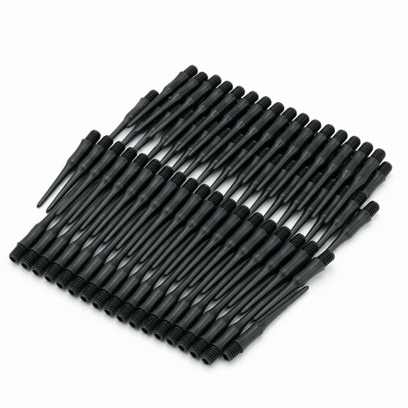Stcellnmex 100 Pcs Soft Tip Dart Points 2BA Thread Plastic Replacement Tips for Electronic Dartboard