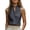 Dark Gray, variant on Women's Casual Solid Color Sleeveless Halter Neck V Neck Blouse Summer Fashion Daily Wear Tank Top T Shirt for Ladies