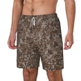 thumbnail image 5 of Mens Corps Camouflage Swimming Trunks with Compression Liner Beach Quick Dry Swim Shorts, 5 of 6