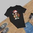 thumbnail image 5 of Hello Winter Basset Hound Frosty Morning Walk Welcome Snowy Christmas Shirt T-shirt Unisex Merch Bassets Dog Breed Lovers Gifts Idea - 02018, 5 of 6