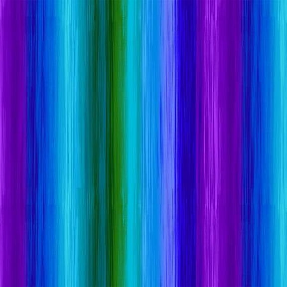 Timeless Treasures Flourish-Ombre Stripes-Peacock 100% Cotton Fabric sold by the yard