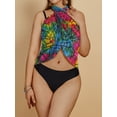 thumbnail image 5 of Bsubseach Fashion Women Sarong Swimsuit Coverups Short Bikini Wraps Sheer Pareo Beach Bathing Suit Cover Up Summer Outfits, 5 of 6