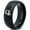 Black Dome Polish Tungsten, variant on Tungsten Alaska The Last Frontier State Heart Band Ring 8mm Men Women Comfort Fit Brushed Gray Flat Cut Black Polished