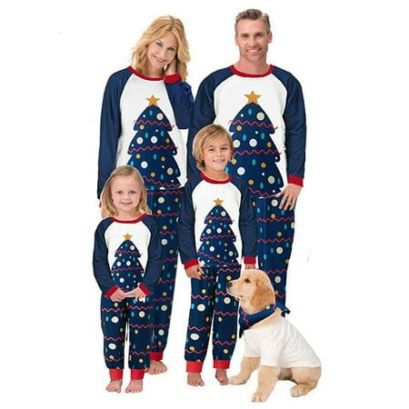 

Kupretty Christmas Family Matching Pajamas Holiday Xmas Sleepwear Christmas Loungewear Set Jammies for Couples Kids Baby