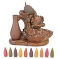 thumbnail image 1 of Classical Type Fish Ceramic Incense Holder Backflow Burner Home Office Decoration Gift, 1 of 13