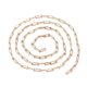 thumbnail image 3 of Cadenas de Cable de Oro Cadenas de Clip de Papel Chapadas en Oro de 18 K con Carrete para Collar Accesorios de Joyería Fabricación de Bricolaje 5 Metr Zulema Cadena para hacer joyas, 3 of 5