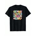 thumbnail image 2 of MAWOTEA In My Forth Grade Era Letter Print Summer Graphic T-shirts for Outdoor Sports and Daily Wearing, Young Girls T-Shirts, Size from 3-13Y, 2 of 5