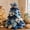 #10N Whale, variant on Ocean Friends DIY Patchwork Christmas Tree Kit Relaxing Screen-Free Craft, Beautiful 3D Fabric Tree for Beach House Holiday Decor