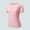 Pink, variant on Tittly T Shirts for Women Spring Tops for Women Workout Tops For Women Short Sleeve Yoga Shirts Sports Gym Tshirts Running Top 80 Sun Tshirts Shirts Basic Tees Black L