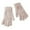 Coffee, variant on Knitted Touchscreen Winter Riding Mittens for Outdoor Sports Cycling Running Hiking Cold Weather,Size:One Size