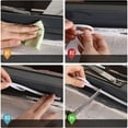 thumbnail image 4 of Naiovety Paquete de 3 burletes para puertas y ventanas, tiras de sellado anticolisión Tratamientos de ventanas, 4 of 6