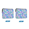 thumbnail image 7 of FORMRS 15-15.6 inch Laptop Sleeve Case Soft Carrying Quilted Computer Bag Cover, Neon Starfish Pattern, 7 of 7