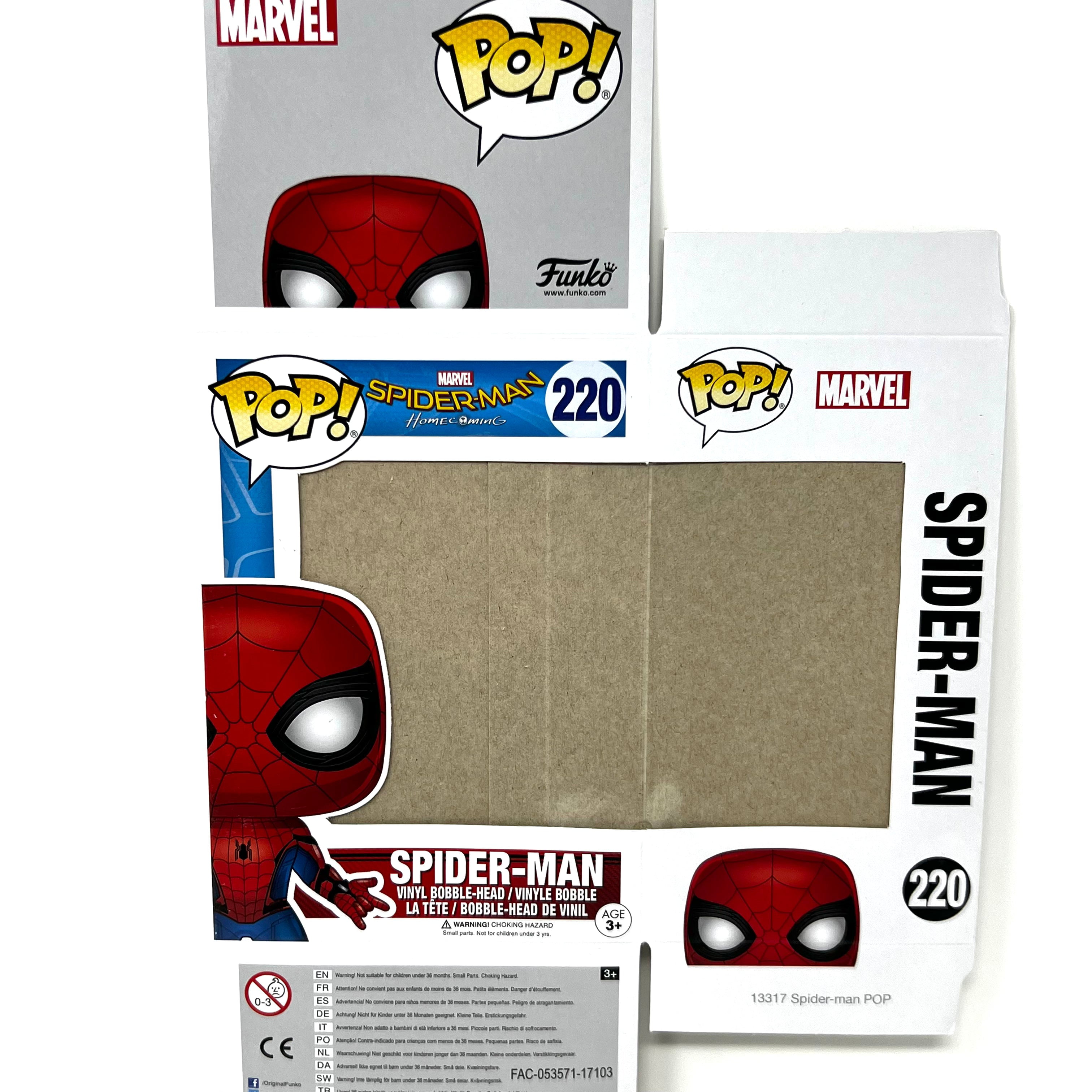 Figurine Pop Spiderman (Spiderman Homecoming) #220 pas cher