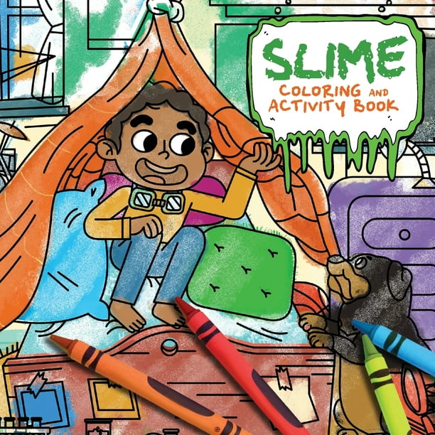 Slime Coloring And Activity Book Paperback Walmart Com Walmart Com Kids love to draw and color slime coloring pages. walmart com