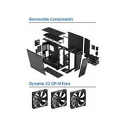 Fractal Design Meshify 2 XL Black Light Tinted Tempered Glass EATX Full Tower Computer Case
