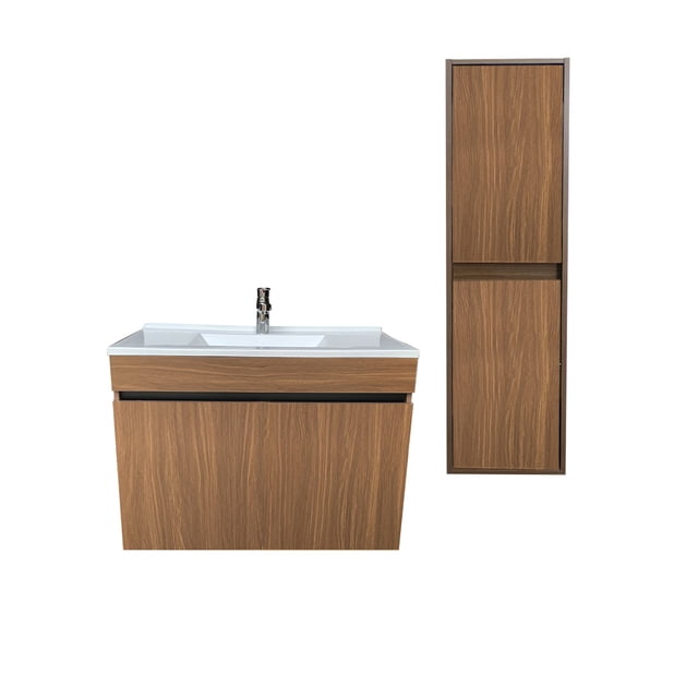 Combo De Gabinete para Baño Lavamanos Y Monomando + Gabinete Organizador Moscú