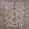 thumbnail image 1 of Ahgly Company Indoor Square Mid-Century Modern Mauve Taupe Purple Oriental Area Rugs, 4' Square, 1 of 6