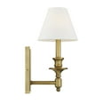 thumbnail image 4 of Washburn 1-Light Wall Sconce in Warm Brass, 4 of 5