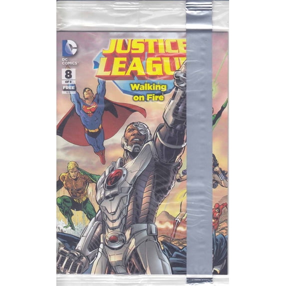 General Mills Presents: Justice League #8 (in bag) VF ; DC Comic Book