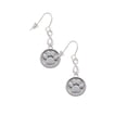 thumbnail image 3 of Delight Jewelry Silvertone Paw - Round Seal Silver tone Infinity French Earrings, 3 of 4