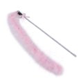 thumbnail image 2 of Juguete rompecabezas para gatos, varitas con borlas brillantes de princesa de hadas con campana para gatos de interior, juego de gatitos, ejercicio de persecución, pluma de seda rosa y plateada, 2 of 5