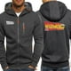 thumbnail image 2 of Sudadera con capucha y cremallera de Regreso al futuro, chaqueta de primavera y otoño para hombre, sudaderas con capucha de gran oferta, marca de moda, ropa de calle para hombre, 2 of 5
