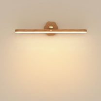 LED Wall Sconce Magnetic Rotate Wall Mounted Lamp Brightness Adjustable Nightlights Rechargeable Battery Powered Reading Light for Bedside Hallway Living Room