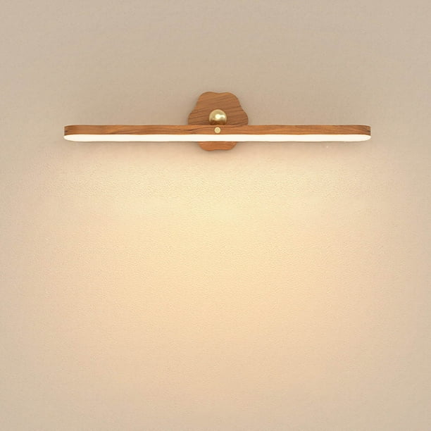 Luz nocturna LED magnética giratoria | Lámpara de escritorio, aplique de pared y linterna | Protección ocular de 3 W con colores fríos/cálidos y atenuación | Recargable tipo C para dormitorio,