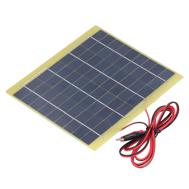 Solar Panel Charger, 5W 0-278MA Solar Charger Lightweight Portable For Scientific Research Projects For Low Power Electrical Appliances
