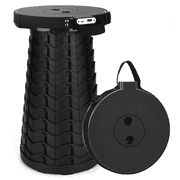 Retractable Telescopic Camping Stool with Mobile Charger