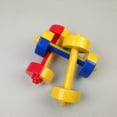 thumbnail image 3 of Plastic Children Barbells for Kids with Ergonomic Design and Assorted Colors 3 Pairs, 3 of 8