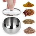 thumbnail image 5 of Hanmir Sugar Bowl with Lid and Spoon 8.1oz Stainless Steel Sugar Pot Sugar Container for Home and Kitchen（Sliver）, 5 of 9
