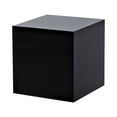 thumbnail image 1 of Unique Bargains 2'x2'x2' Jewelry Display Riser Polished Acrylic Cube Display Stand Block Collection Showcase, Black, 1 of 5