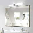thumbnail image 3 of LED Vanity Lights, Modern Stainless Steel Bathroom Light Fixtures Over Mirror as Make Up Lighting Daylight Bath Wall Sconces Lamp, 3 of 6