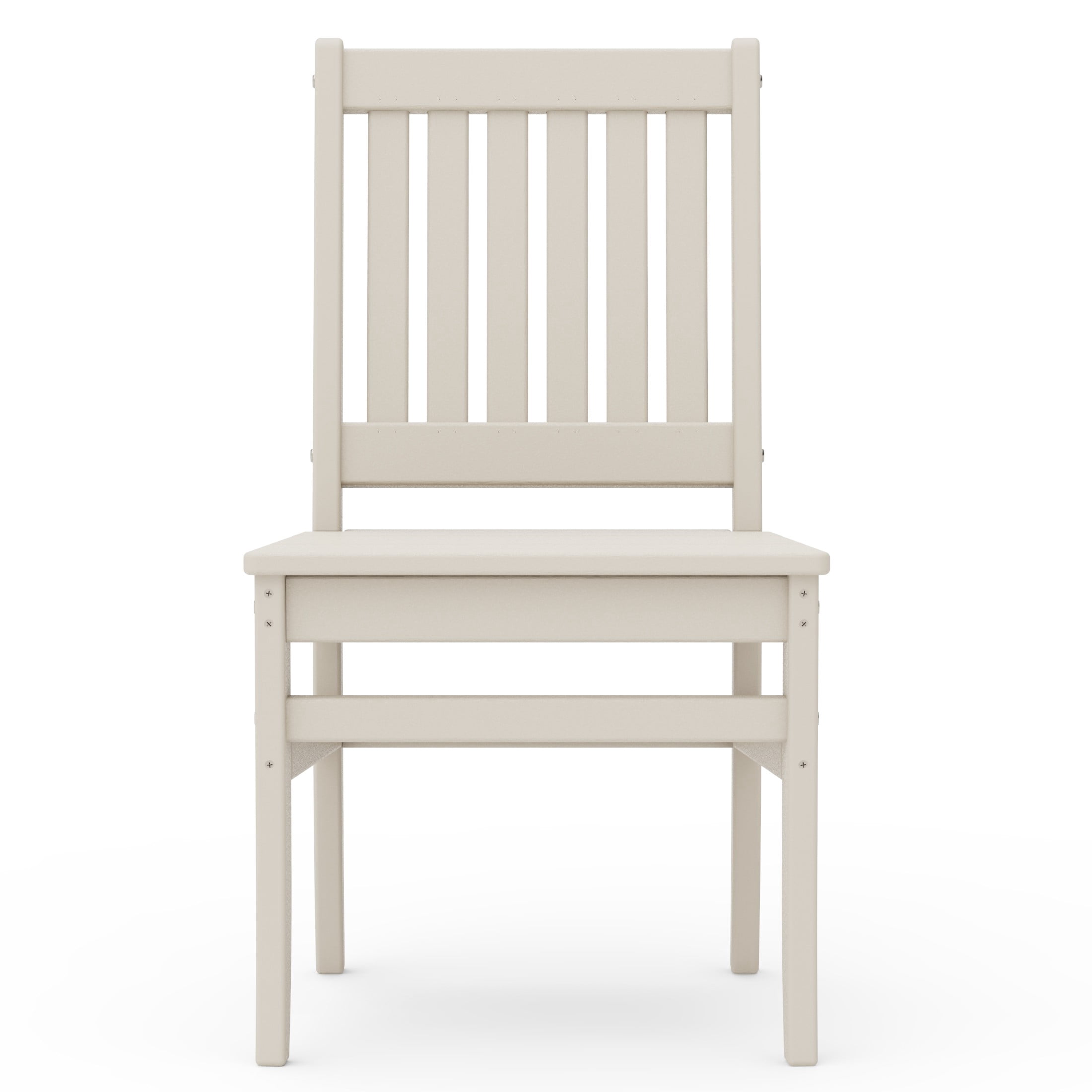 Better Homes & Gardens by POLYWOOD Southlake Outdoor Dining Side Chair (2 Chairs), All-Weather HDPE, Patio Seat, Sand