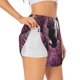 thumbnail image 1 of Balery Flower Bald Eagle Pantalones cortos deportivos para mujer con forro y dos bolsillos, elásticos, para entrenamiento, gimnasio, yoga-Large, 1 of 7