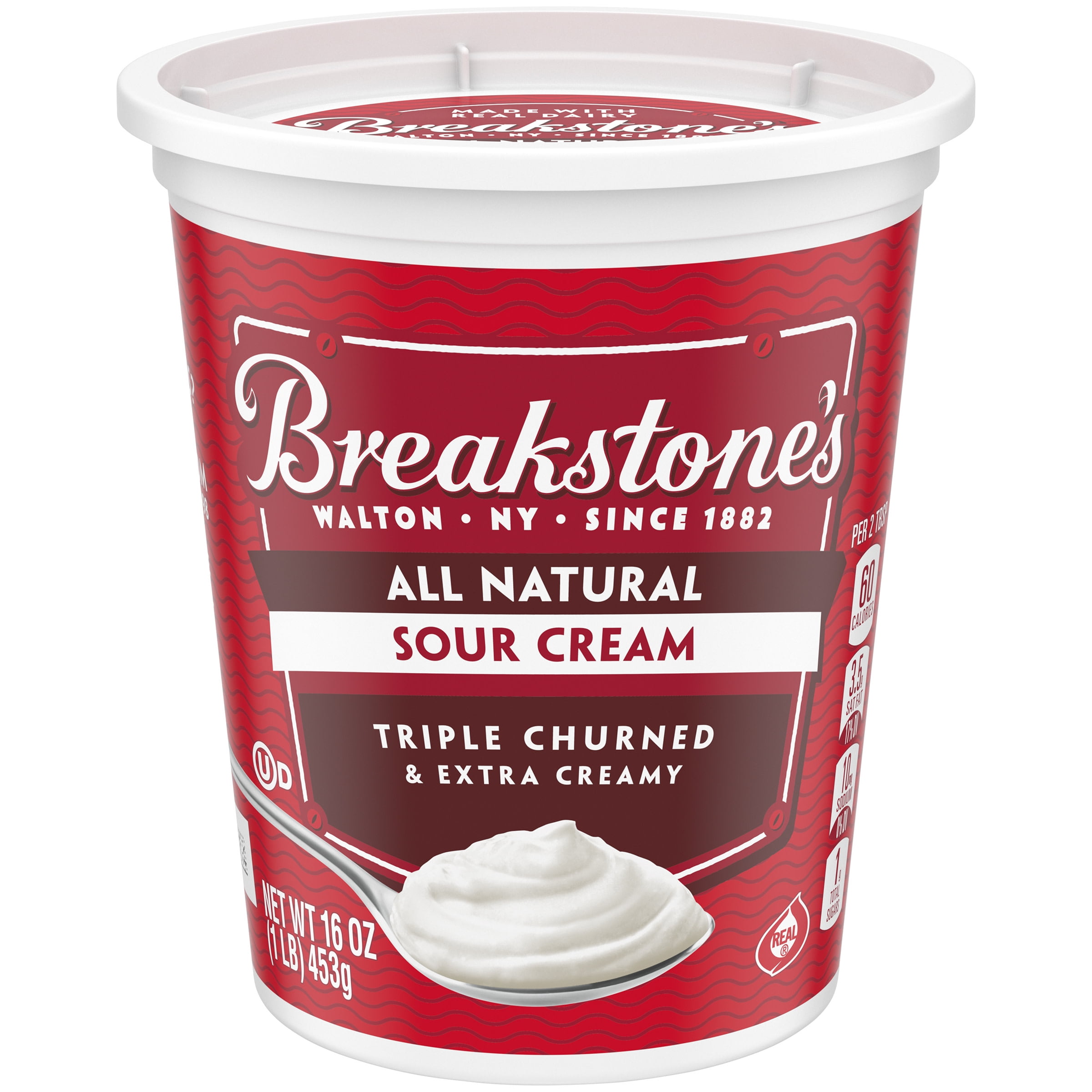 Breakstone's All Natural Sour Cream, 16 oz Tub