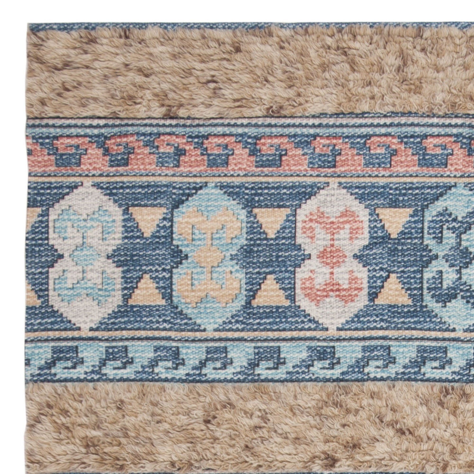 Safavieh Handmade Saffron Liliya Modern Tribal Cotton Rug 4' x 6' 4' x 6' Indoor