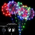 thumbnail image 3 of HPDL 3Set LED BoBo Balloons 20 Inches Colorful Light Up Balloon with Flashing HandleN, 3 of 5