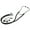 Black, variant on Sterling Series Sprague Rappaport-Type Stethoscope, Red, Boxed