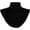 Black, variant on Fake Turtleneck Dickey Detachable Collars Half Top Mock Blouse Collar for Women Men